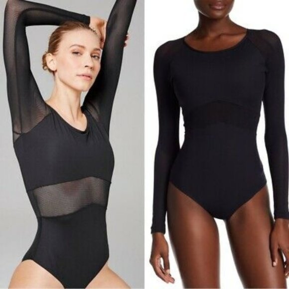 Ivy Park Mesh and stretch-jersey bodysuit S - Picture 6 of 11